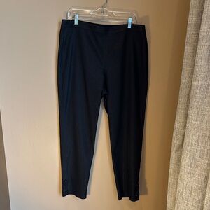 ST. John Dressy Sparkle ankle beaded Pants 14 Formal or Party Style